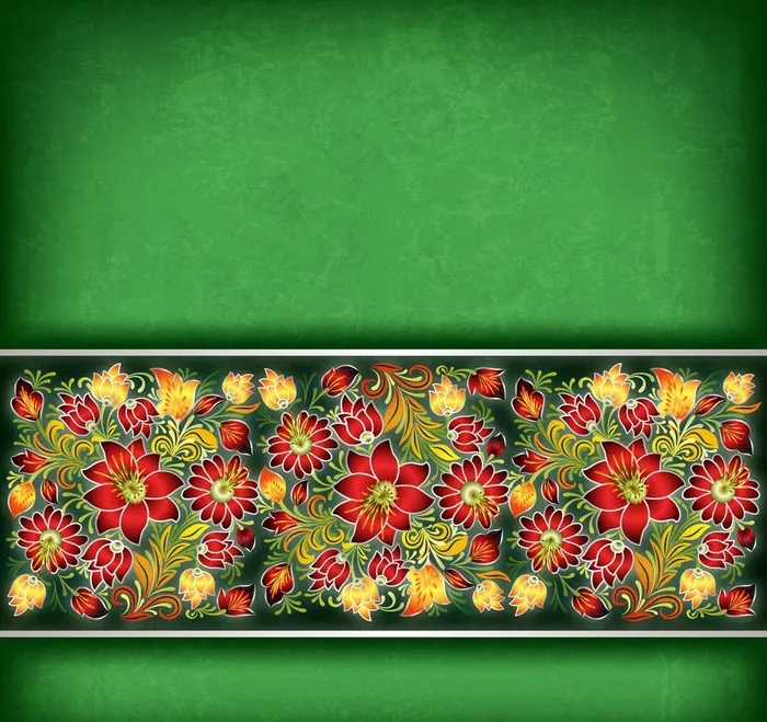 手绘花卉图片eps,ai矢量模版下载