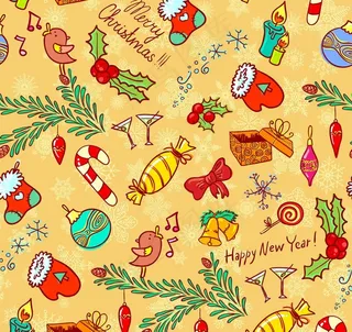 圣诞节装饰素材图片