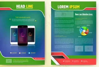 传单画册素材下载