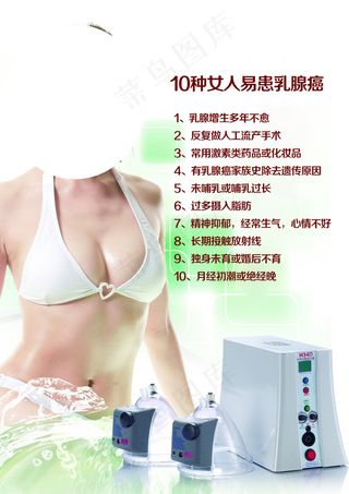 碧波庭反面展板海报宣传页医疗美容