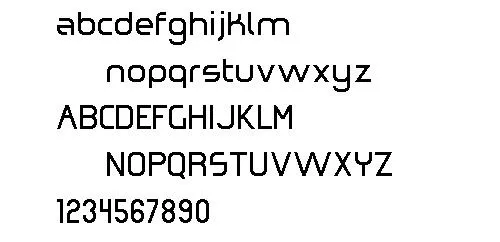 Omicron 英文字体下载