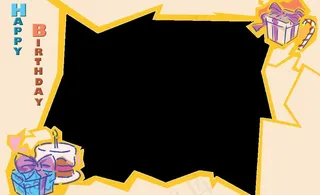 儿童相框模版图片