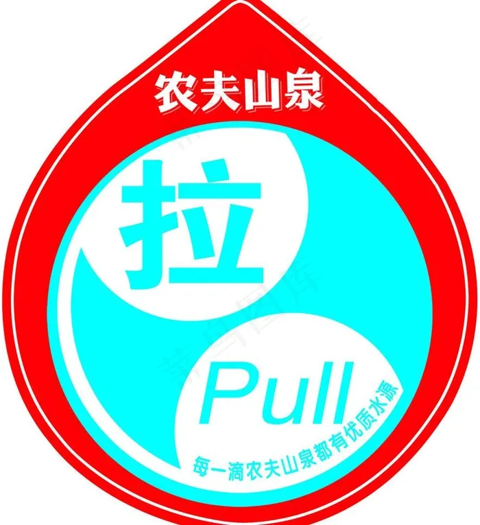 水滴 推拉 农夫图片psd模版下载