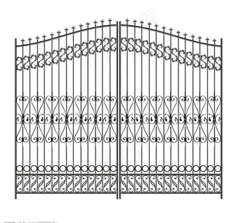 高清欧式铁艺门图片