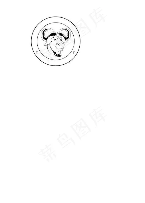 自由软件科学的徽章