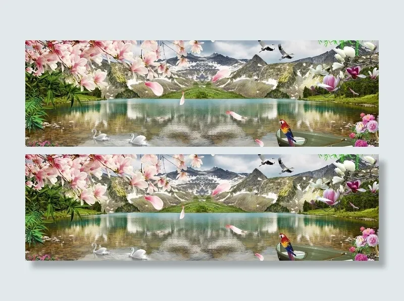 风景图片(4473X1600(DPI:300))psd模版下载