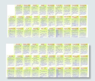 轿车维修制度展板图片