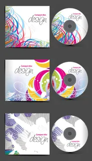 精美CD套装——矢量素材