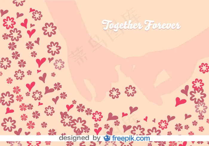 手的littlefingers包围...ai矢量模版下载