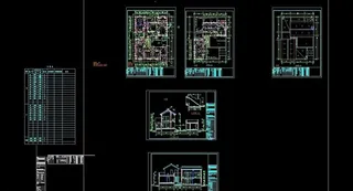 北京玻璃台村新农村别墅B户型