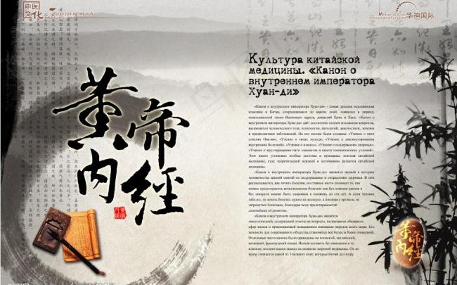 古典中医画册内页图片