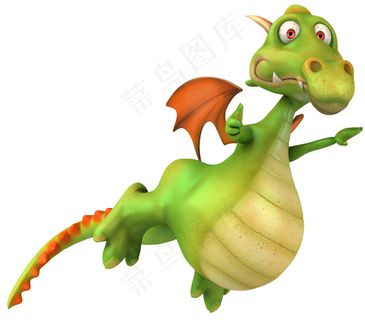 会飞的卡通恐龙图片