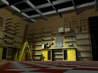 室内场景模型图