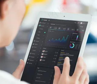 Dashboard用户中心数据UI...