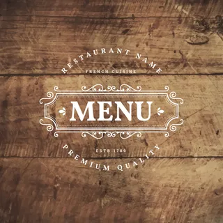 复古 木质 餐厅