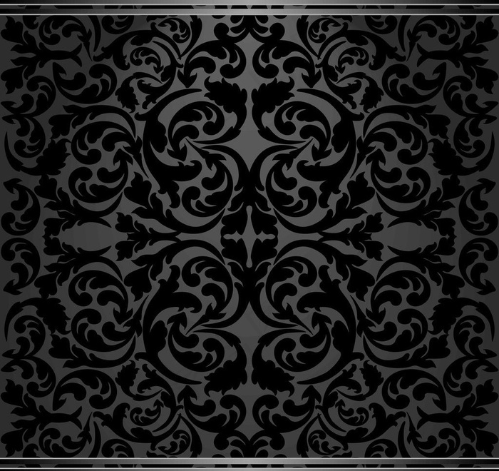 欧式花纹背景图片