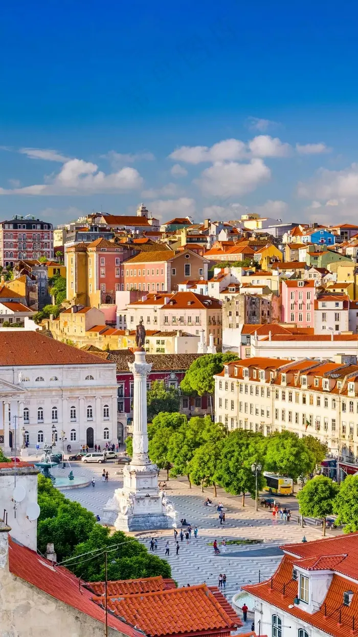 外国特色城市建筑高清摄影图片