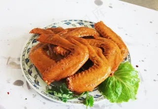 卤味鸭翅图片