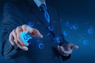 创意科技手指触屏图片