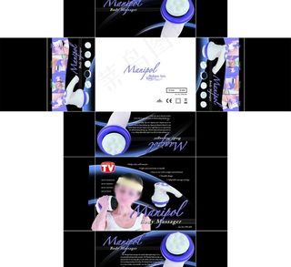 按摩器包装图片