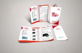 相机三折页图片