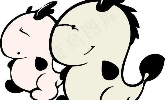 可爱龙宝宝图片ai矢量模版下载