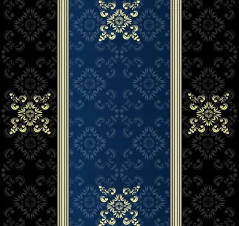 欧式花纹背景图片