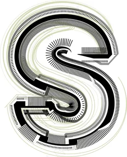 字体的字母S技术