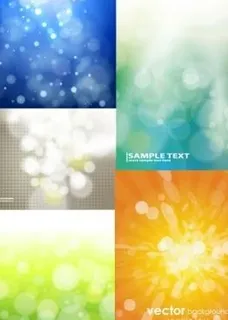 光矢量背景的梦想