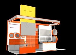 展厅模型设计 3DMAX源文件下载