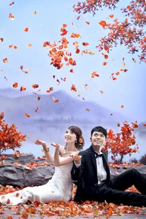 {荷塘情话}婚纱样片B