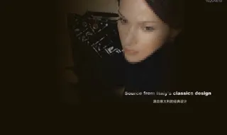 黑底服装网站动画