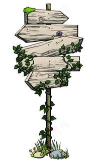 木制广告牌图片