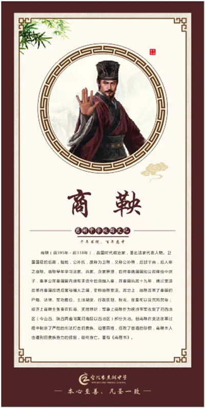 古代名人展板cdr矢量模版下载