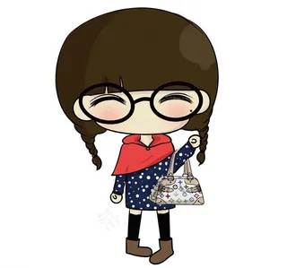 跨包小希矢量图图片