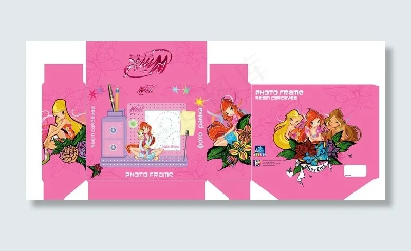 彩盒包装图片(9270X4620(DPI:300))psd模版下载