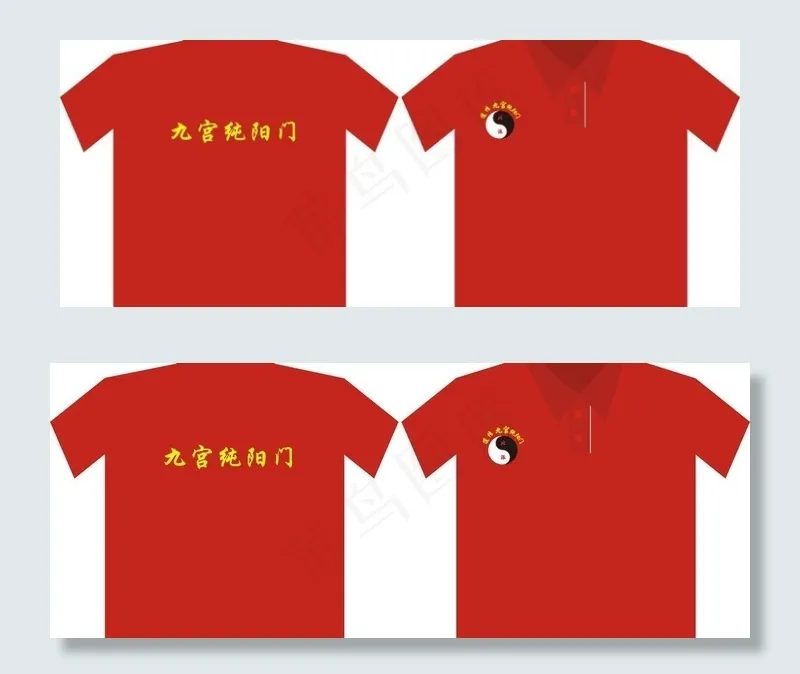 男装衣服t恤图片cdr矢量模版下载
