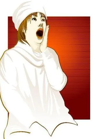 韩国人物矢量图