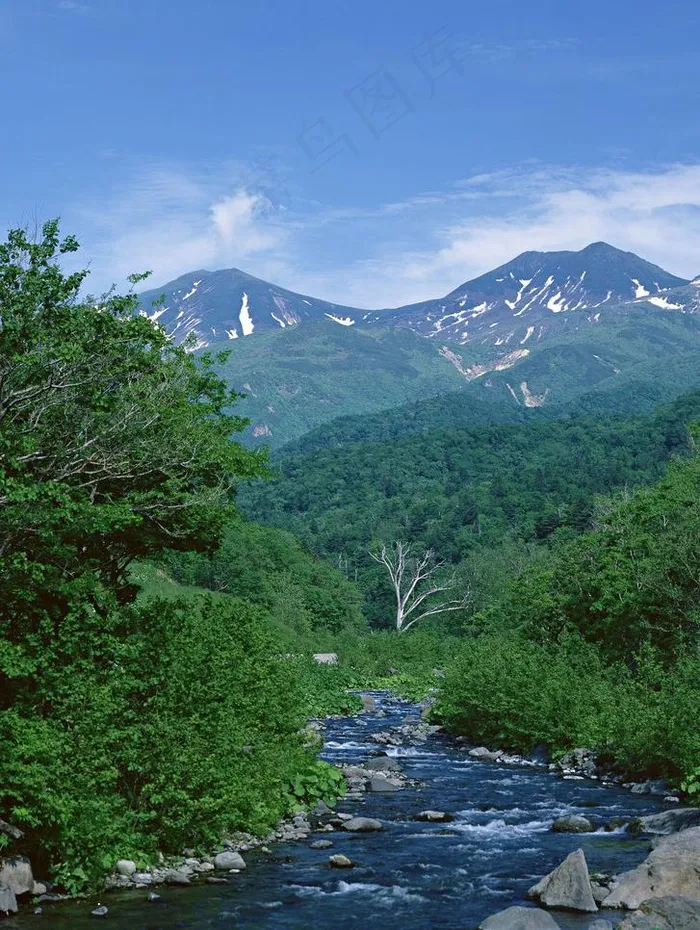 天空高山图片
