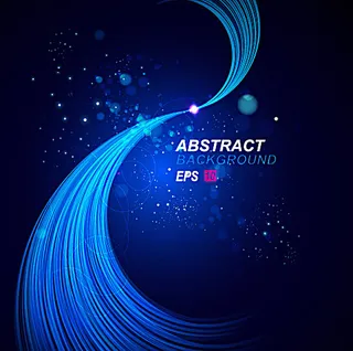 动感线条背景矢量图