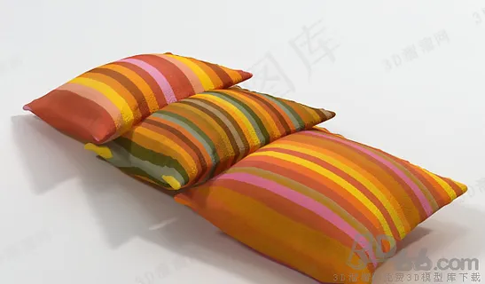 3D靠枕模型