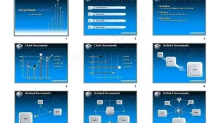 梦幻蓝色3d艺术图片