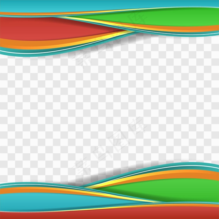 绿色背景矢量图