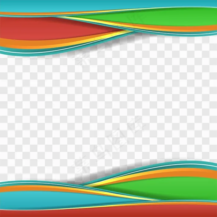 绿色背景矢量图