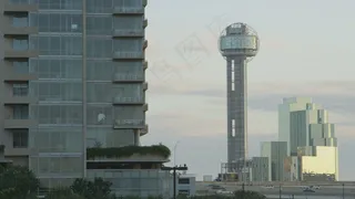 在达拉斯会师塔，德克萨斯4K超高清...