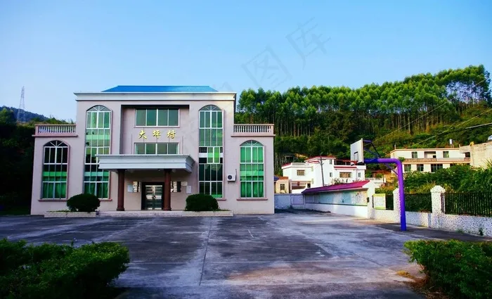 乡村楼景 村民办公楼图片