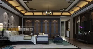 时尚卧室效果图制作