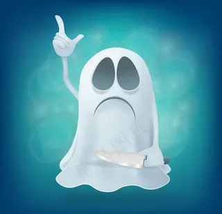 万圣节小鬼矢量