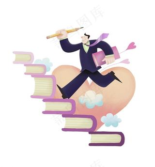 卡通商务人物图片