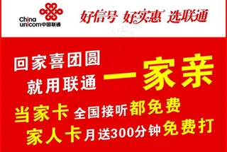 联通2011年墙体广告图片